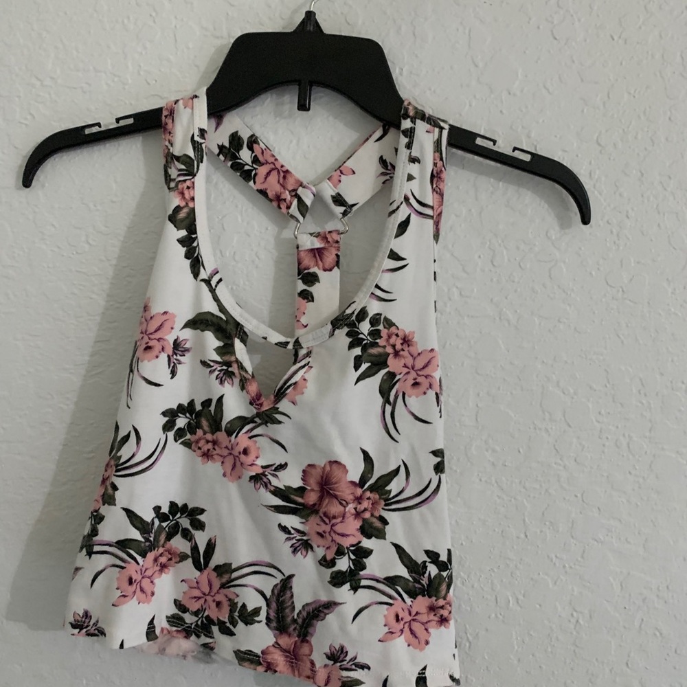Floral crop top